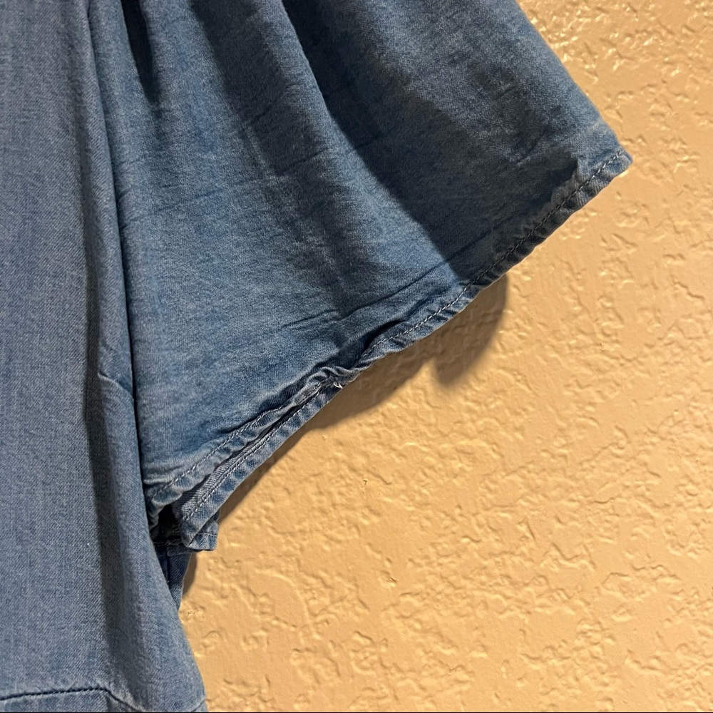 Zara Ruffle Button Top - Picture 6 of 8